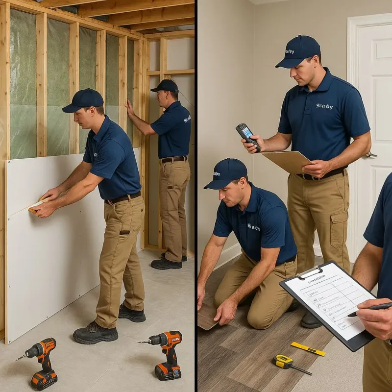 Repairs and Reconstruction process in Stevenson, AL