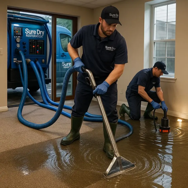Water Extraction and Removal process in Stevenson, AL